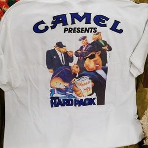 Vintage Camel tobacco ad t-shirt 1991
